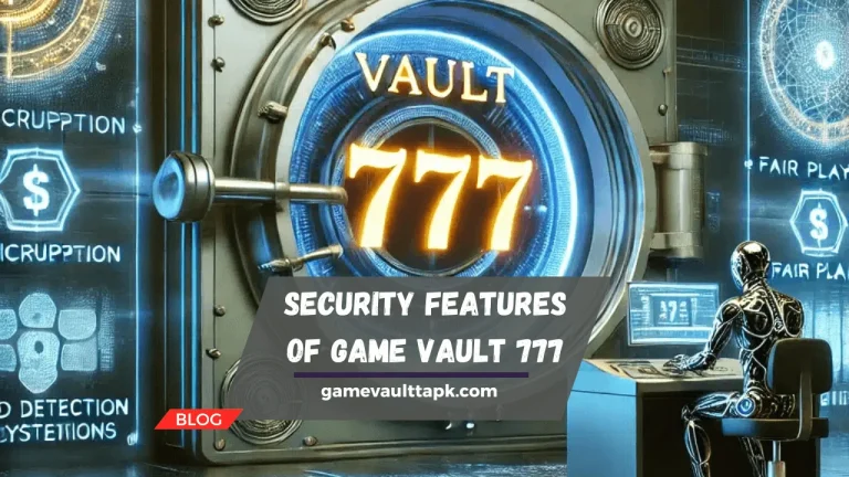 Security Features of Game vault 777
